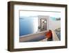 Romantic Holidays - Santorini Resorts-Maugli-l-Framed Photographic Print