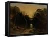 Romantic Landscape, 1820-James Johnson-Framed Stretched Canvas
