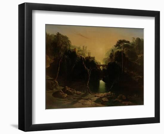 Romantic Landscape, 1820-James Johnson-Framed Giclee Print