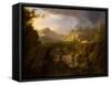 Romantic Landscape, c.1826-Thomas Cole-Framed Stretched Canvas