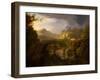 Romantic Landscape, c.1826-Thomas Cole-Framed Giclee Print