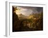 Romantic Landscape, c.1826-Thomas Cole-Framed Premium Giclee Print