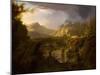 Romantic Landscape, c.1826-Thomas Cole-Mounted Premium Giclee Print