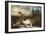 Romantic Landscape with Waterfall-Marcus Larson-Framed Giclee Print