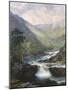 Romantic Landscape with Waterfall-George Beetholme-Mounted Giclee Print