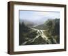 Romantic Landscape-Edouard De Vigne-Framed Giclee Print