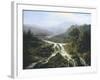 Romantic Landscape-Edouard De Vigne-Framed Giclee Print