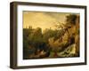 Romantic Landscape-Claude Joseph Vernet-Framed Giclee Print