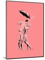 Romantic Love Pink-OnRei-Mounted Art Print