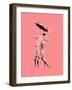 Romantic Love Pink-OnRei-Framed Art Print