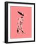 Romantic Love Pink-OnRei-Framed Art Print