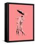 Romantic Love Pink-OnRei-Framed Stretched Canvas