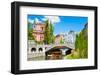 Romantic Medieval Ljubljana, Slovenia, Europe.-kasto-Framed Photographic Print