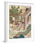 Romantic Meeting, Illustration from a Traditional Chinese Novel-null-Framed Giclee Print