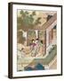 Romantic Meeting, Illustration from a Traditional Chinese Novel-null-Framed Giclee Print