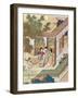 Romantic Meeting, Illustration from a Traditional Chinese Novel-null-Framed Giclee Print