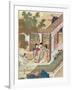 Romantic Meeting, Illustration from a Traditional Chinese Novel-null-Framed Giclee Print