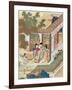 Romantic Meeting, Illustration from a Traditional Chinese Novel-null-Framed Giclee Print