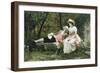 Romantic Meeting-Federigo Andreotti-Framed Giclee Print