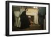 Romantic Novel-Santiago Rusiñol-Framed Giclee Print