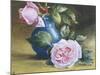 Romantic Pink Roses-Blanche Lindsay-Mounted Giclee Print