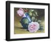 Romantic Pink Roses-Blanche Lindsay-Framed Giclee Print