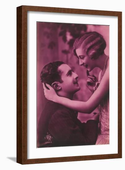 Romantic Postcard, C1920S-null-Framed Giclee Print