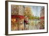 Romantic Promenade II-null-Framed Art Print