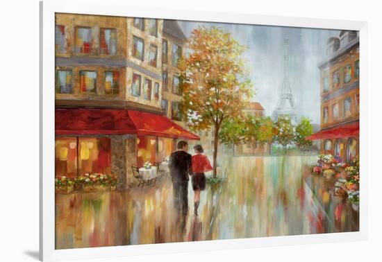 Romantic Promenade II-null-Framed Art Print