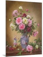 Romantic Roses of Yesteryear-Albert Williams-Mounted Giclee Print