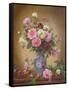 Romantic Roses of Yesteryear-Albert Williams-Framed Stretched Canvas