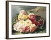 Romantic Roses-Pierre Bourgogne-Framed Giclee Print