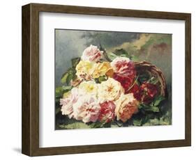 Romantic Roses-Pierre Bourgogne-Framed Giclee Print