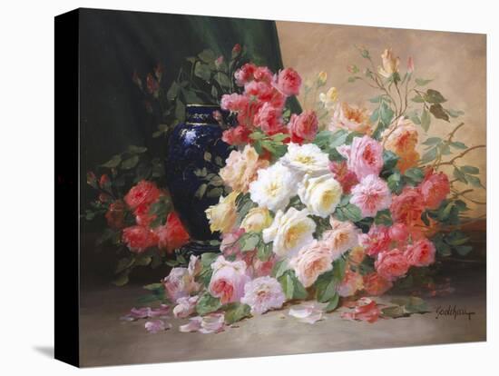 Romantic Roses-Alfred Godchaux-Stretched Canvas