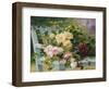 Romantic Roses-Eugene Henri Cauchois-Framed Premium Giclee Print