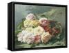 Romantic Roses-Pierre Bourgogne-Framed Stretched Canvas