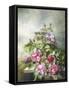 Romantic Roses-Claude Massman-Framed Stretched Canvas