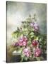 Romantic Roses-Claude Massman-Stretched Canvas