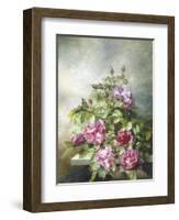 Romantic Roses-Claude Massman-Framed Giclee Print