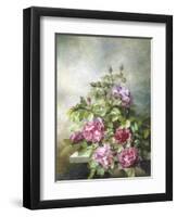 Romantic Roses-Claude Massman-Framed Giclee Print