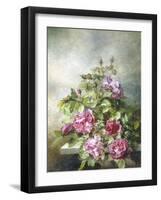 Romantic Roses-Claude Massman-Framed Giclee Print