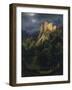 Romantic Ruin-Ferdinand Schubert-Framed Giclee Print