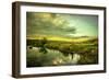 Romantic Rural Scene in England-Mark Gemmell-Framed Photographic Print