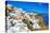 Romantic Santorini, View of Oia Town-Maugli-l-Stretched Canvas