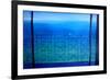 Romantic Seaview Balcony in the Mediterranean-Markus Bleichner-Framed Premium Giclee Print