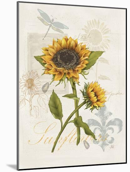 Romantic Sunflower II-Jade Reynolds-Mounted Art Print