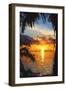 Romantic Sunset - In the Style of Oil Painting-Philippe Hugonnard-Framed Giclee Print