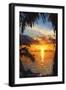 Romantic Sunset - In the Style of Oil Painting-Philippe Hugonnard-Framed Giclee Print