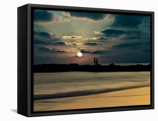 Romantic Sunset-Josh Adamski-Framed Stretched Canvas
