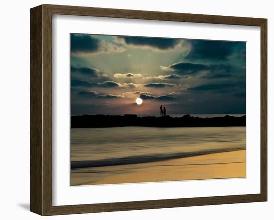 Romantic Sunset-Josh Adamski-Framed Photographic Print